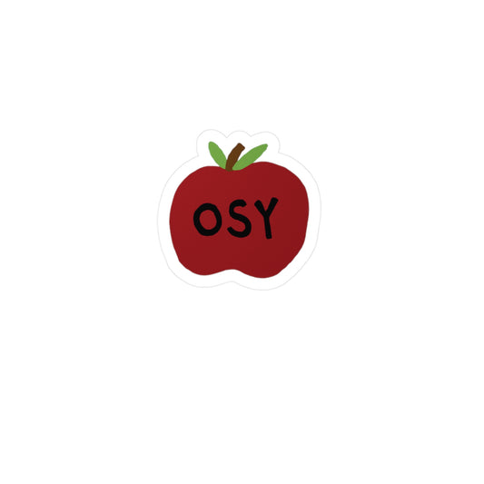 osy apple sticker