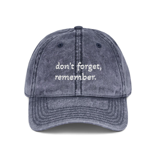 vintage cap navy