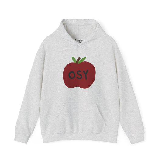 apple apology hoodie white